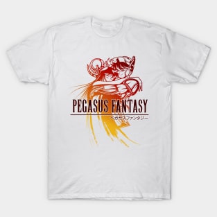 Pegasus Fantasy (words) T-Shirt